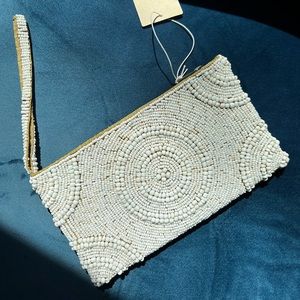 New with tags beaded Tommy Bahama wristlet